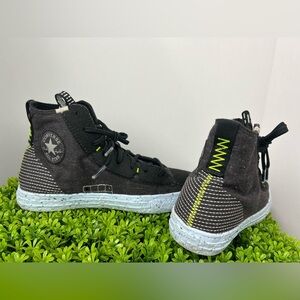 Converse Chuck Taylor All Star Crater Hi Black Sz Mens 7.5 /Wmn 9.5